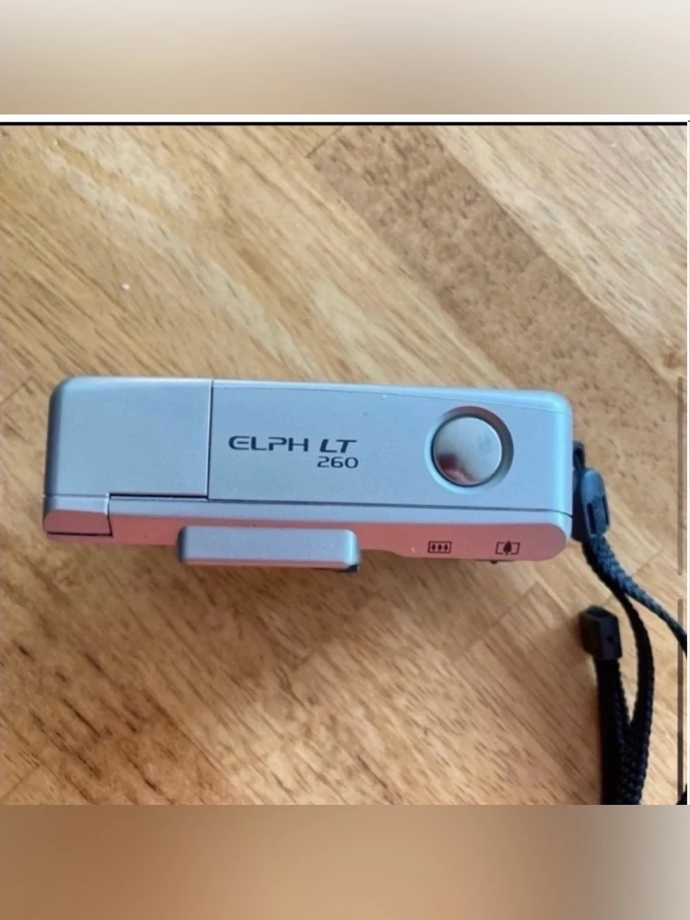 Canon Elph LT 260 APS Point & Shoot Film Camera with Original Case